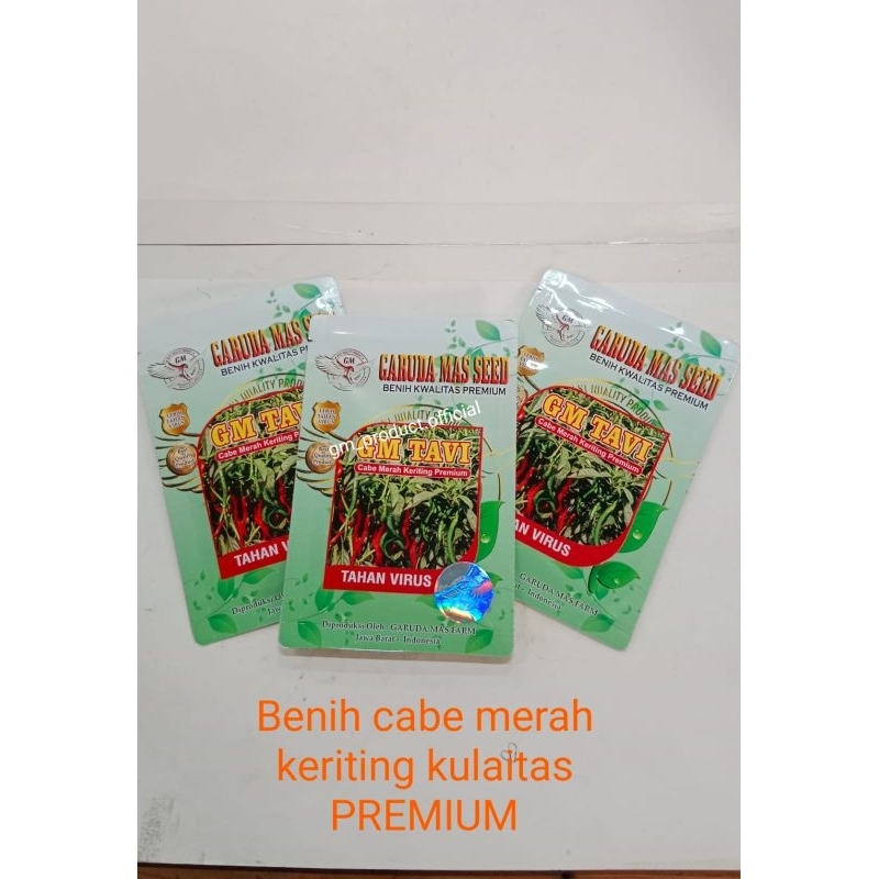 

Benih cabe merah kriting premium