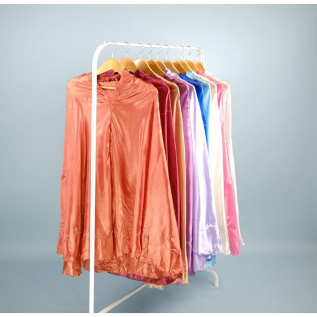 Mukena Travel Parasut Dewasa Tas Pouch / Mukena Travel Murah