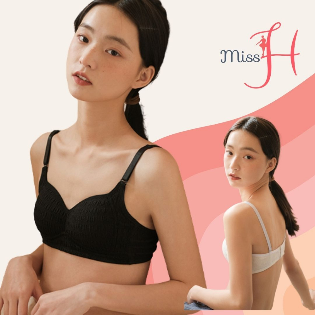Miss H ~ 215 Bra BH Wanita Premium Seksi Pakaian Dalam Wanita Import Model Cantik Tanpa Kawat