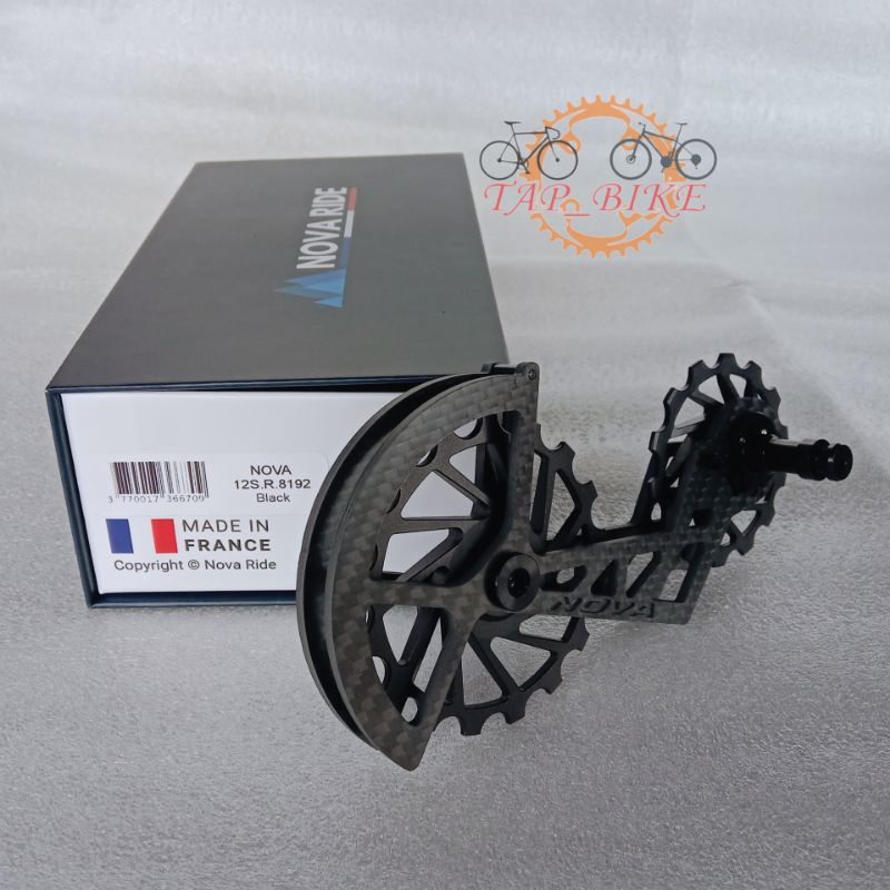 OSPW Novaride Ceramic Black - For Shimano Ultegra/Dura Ace 12 Speed R8100 R9200 Series