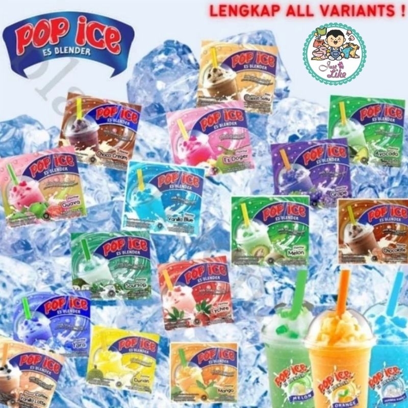 

POP ICE Es Blender Renteng & Eceran Minuman Serbuk BPOM