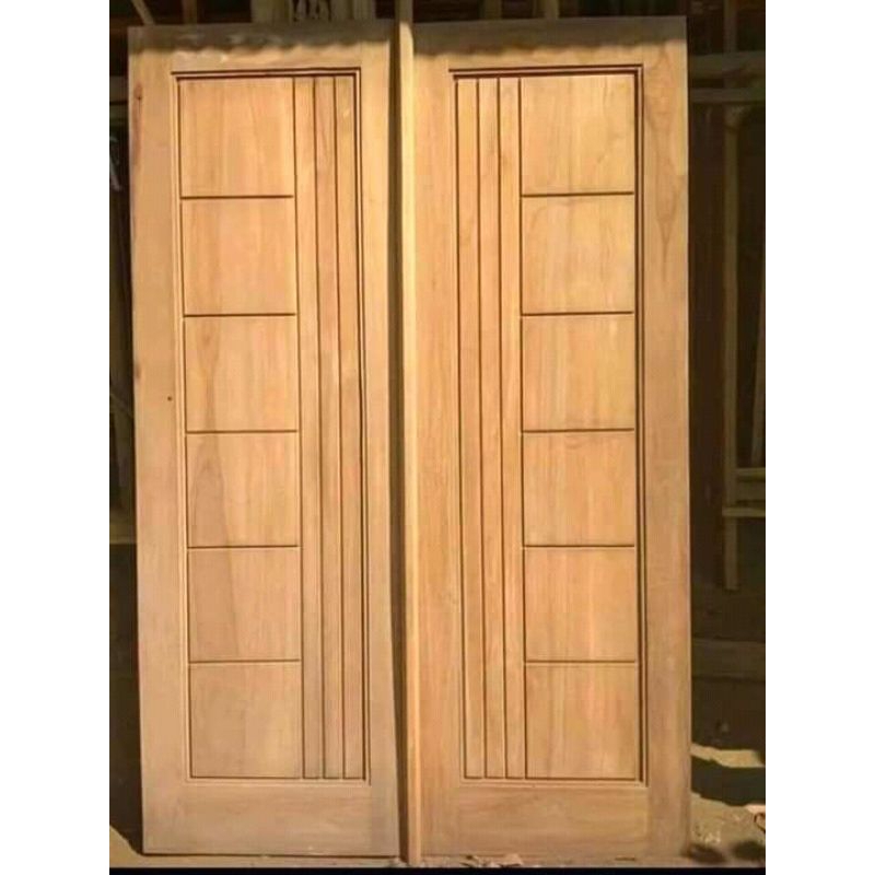 Kusen+pintu kayu JATI #TERMURAH