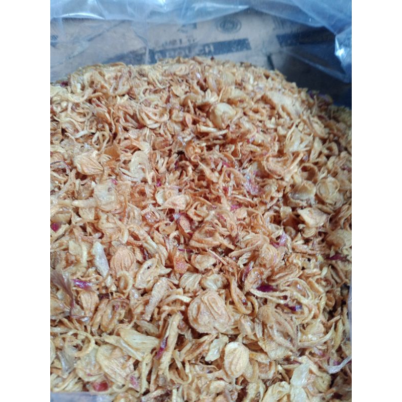 

Bawang goreng LA murni Tanpa Campuran terigu 1kg