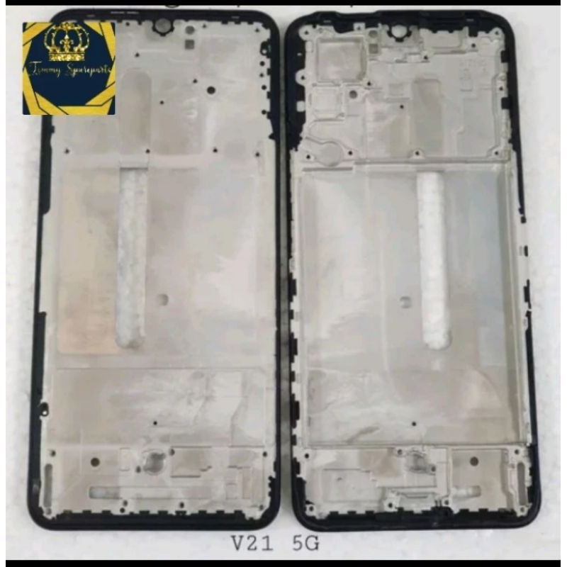 FRAME DUDUKAN LCD TULANG TENGAH VIVO V21 5G V2050