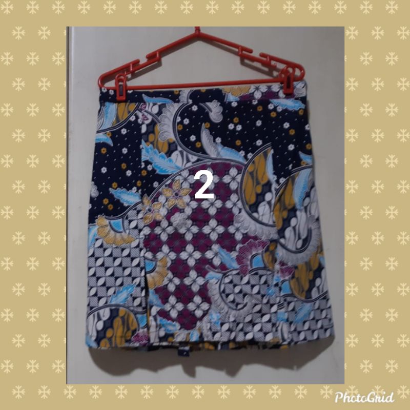 Celana Rok Batik Jumbo kain Strech