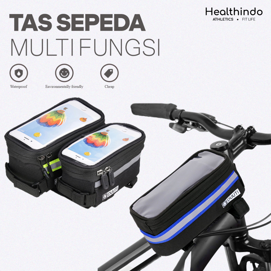 Healthindo - Tas Frame Sepeda Lipat Gunung BMX MTB Tas Anti Air Tas Sepeda Rangka sepeda Waterproof 