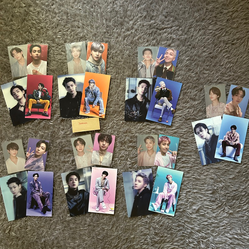 [READY STOCK] Sharing Proof Collector BTS Namjoon Seokjin Yoongi Jhope Jimin Taehyung Jungkook Set