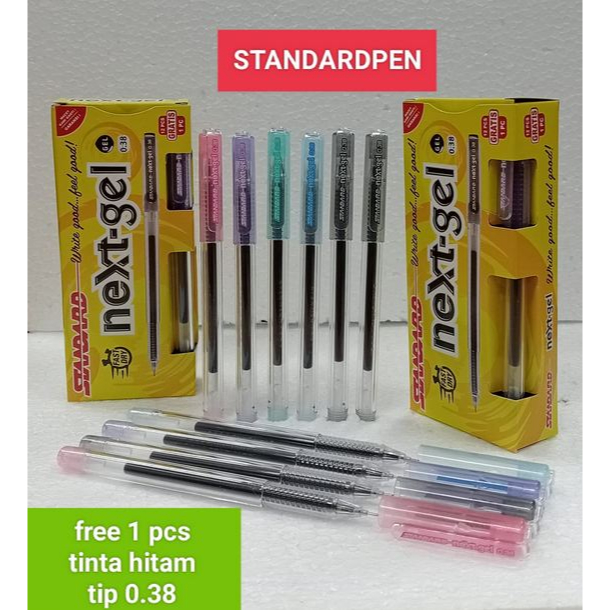 

Standard Next Gel Black Satuan