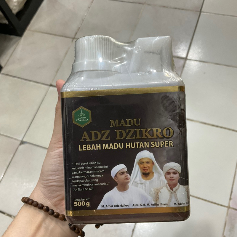 

Madu ADZ DZIKRO Lebah Madu Hitam Super / Madu ADZ DZIKRO Lebah Madu Herbal Super