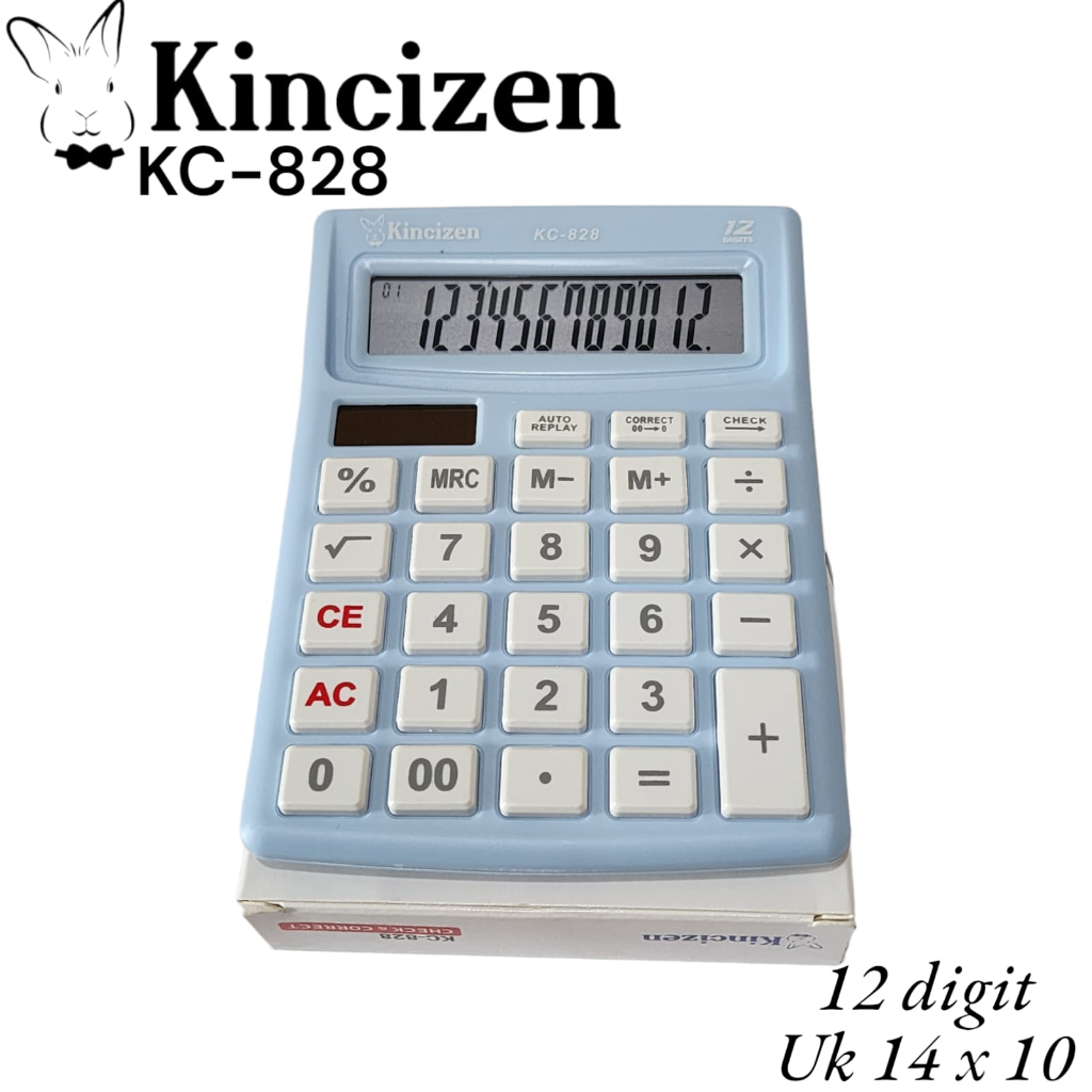 

RB kalkulator warna kantor office KC 828 Merk Kincizen kc-828 penggunaan umum high quality display