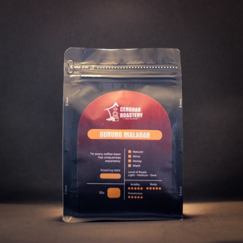 

Kopi Arabika Gunung Malabar | 200gr | Roast Beans | Coffee