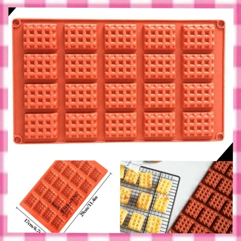 loyang silikon waffle