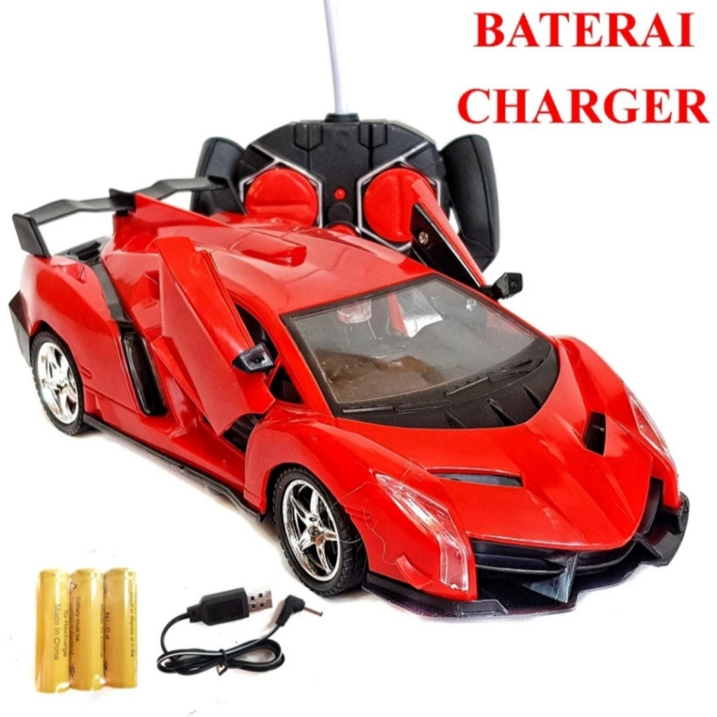 Mainan Anak Mobil RC Top Speed PR 17228 Mobil Remote Control Buka Tutup Pintu | Mainan Mobil Remote 