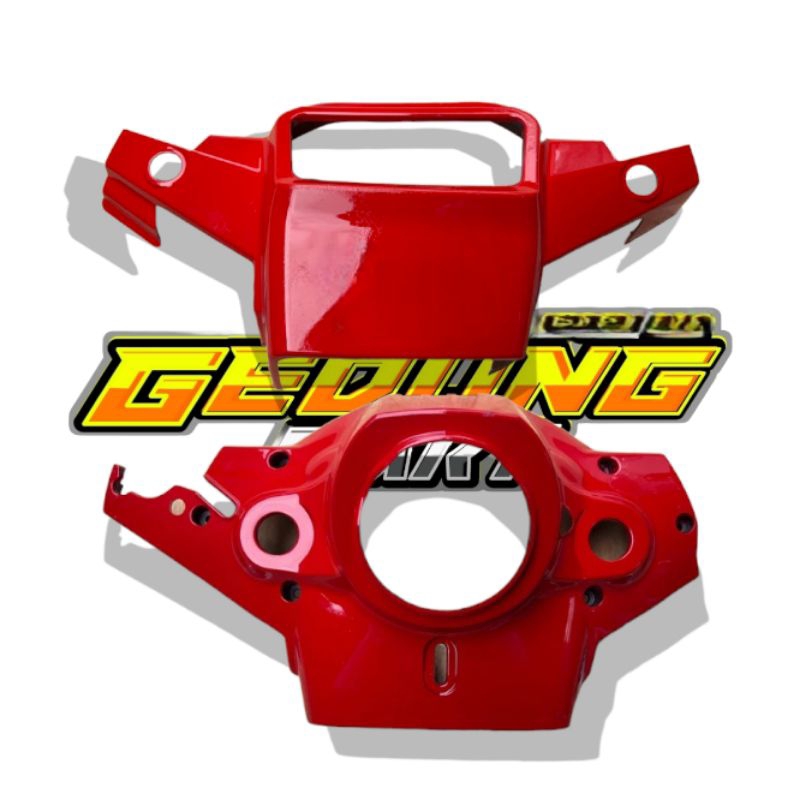 Batok Atas Bawah Yamaha Alfa Merah Batok Alfa Merah