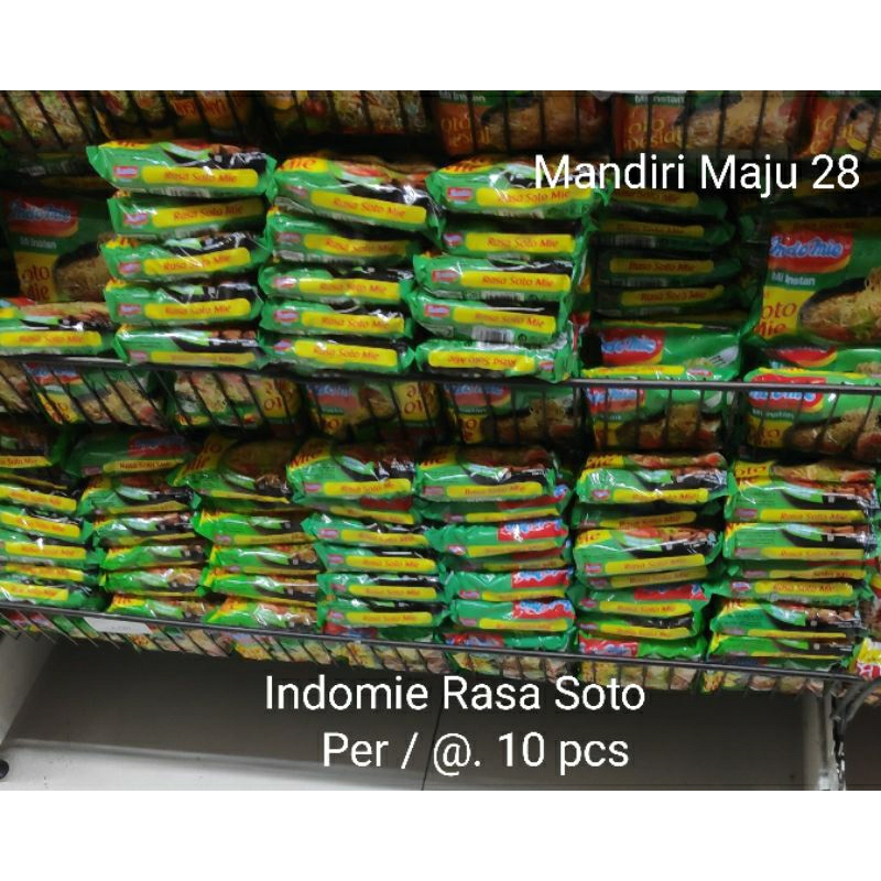 

Indomie Soto 70Gram isi Per 10 Pcs