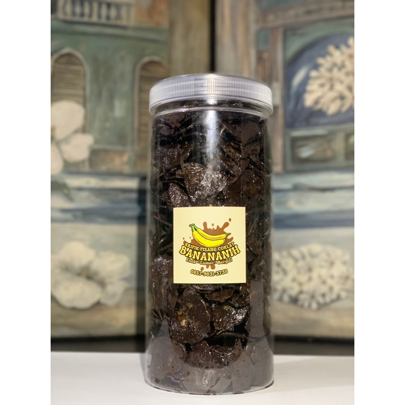 

Kripik Pisang Coklat Lumer(dark chocolate) 500g