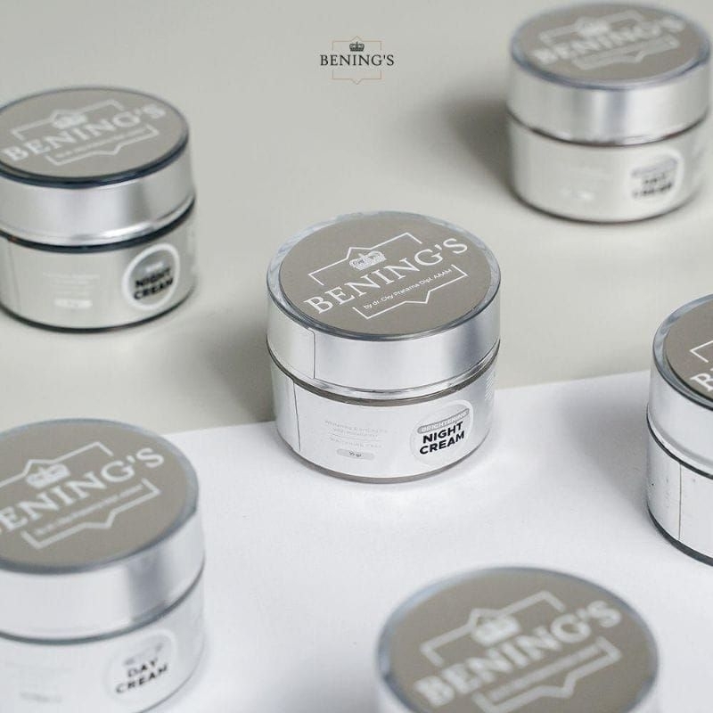 BENINGS NIGHT CREAM BENING'S SKINCARE | CREAM MALAM BENING'S DR.OKY PRATAMA
