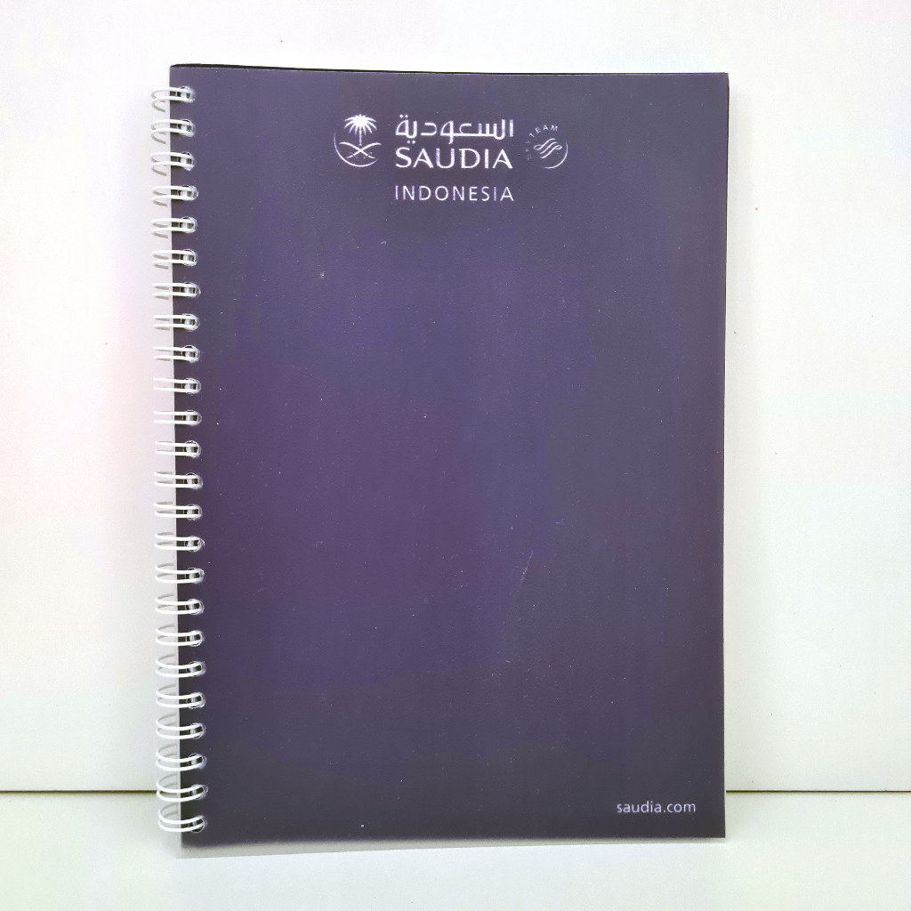 

Souvenir Buku Tulis Kertas Memo Diary Notes Notebook Catatan Agenda Pesawat Saudia Arab Airlines