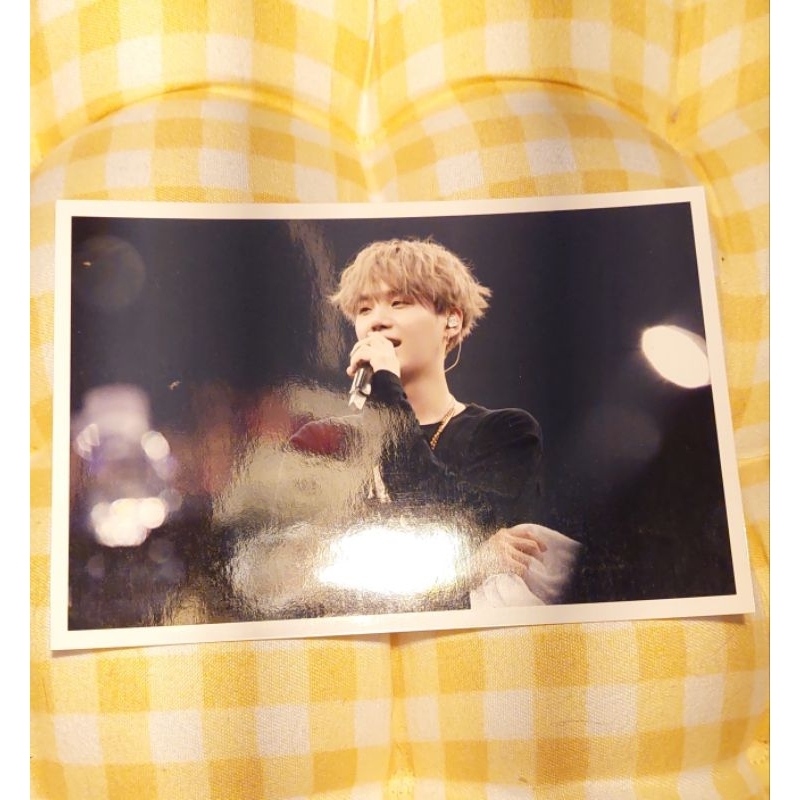 posdcard yoongi bts rare suga photocard official