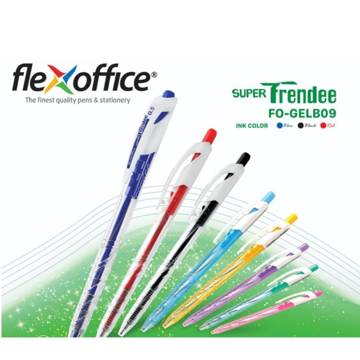 

Pulpen Flexcoffice Trendee 0,5//Pulpen Murah//Pulpen Warna//Pulpen Mekanik