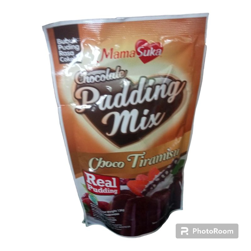 

Pudding Mix Chocolate Choco Tiramisu 145 gram Mamasuka