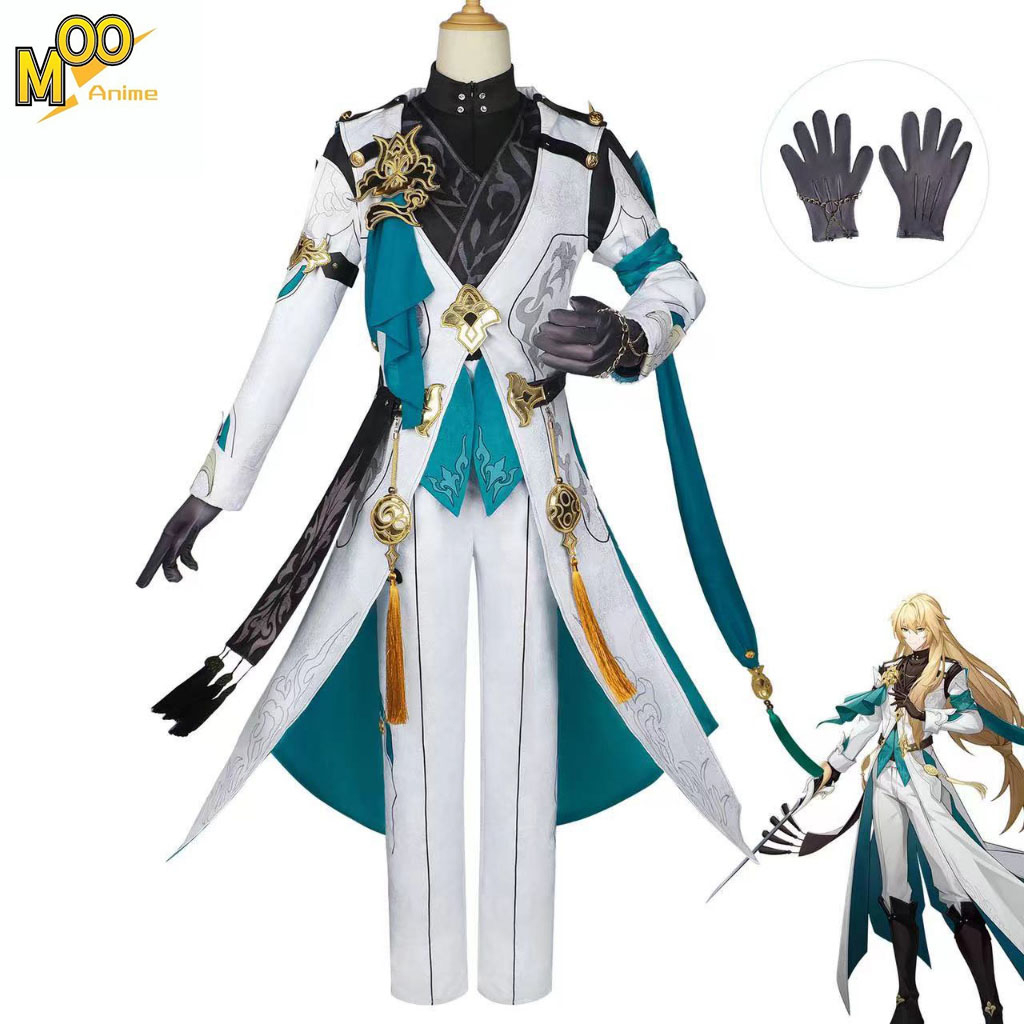 Honkai: Star Rail cosplay costume Luocha cosplay Set and wig Christmas Halloween costumes