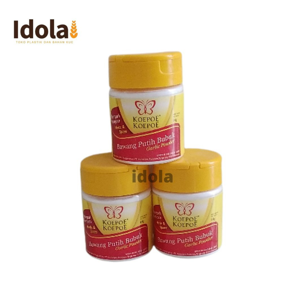 

BAWANG PUTIH BUBUK KOEPOE KOEPOE 64 GR