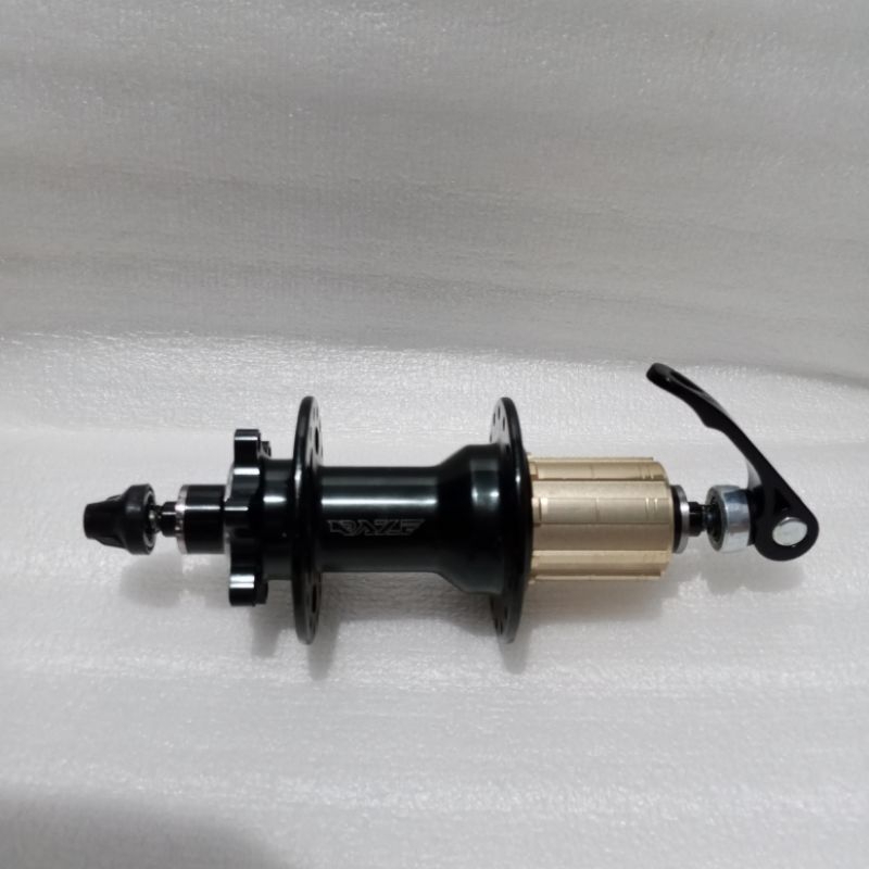 Raze Freehub Hub Belakang Sepeda 32 Hole Six Bolt Hitam