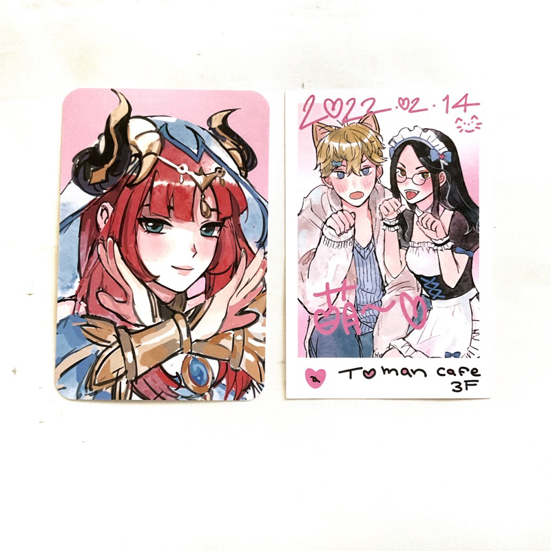 [READY] GENSHIN IMPACT, HAIKYUU, TOKYO REVENGERS FANART PHOTOCARD BY AIYAUWU