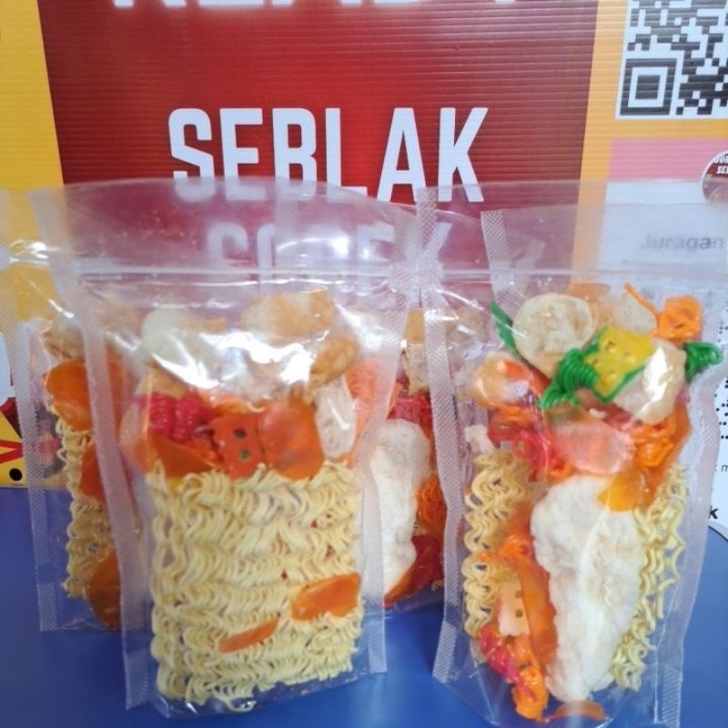 

Seblak Grosir dan komplit pedas meler