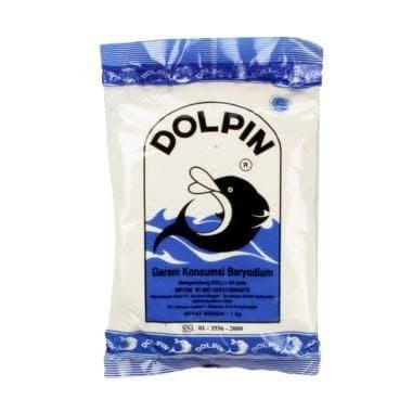 

Garam Dolpin 1kg Garam Meja Dapur Halus Beryodium Dolphin