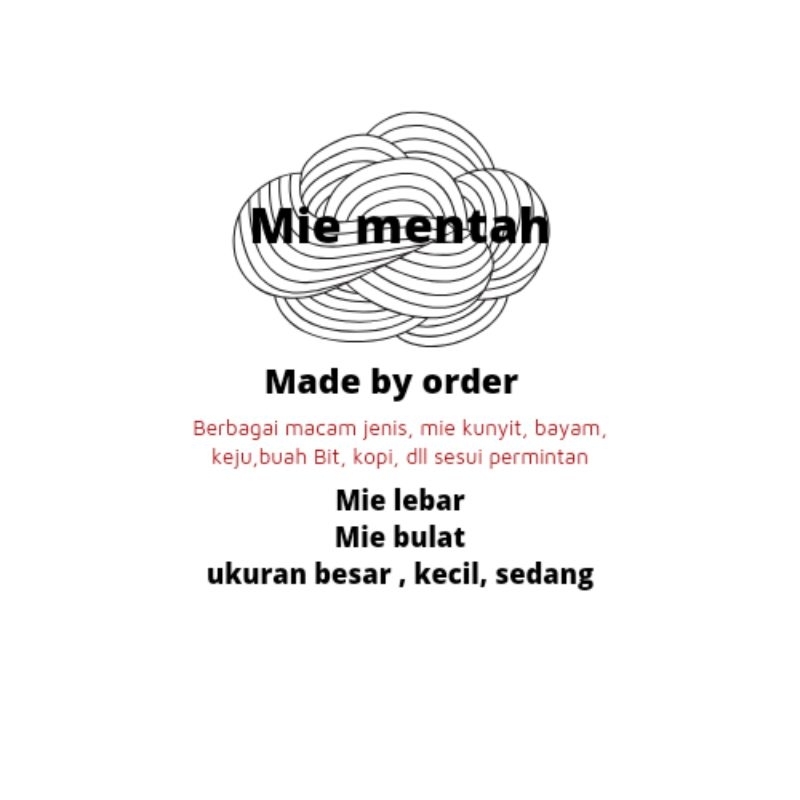 

mie mentah tanpa bahan pengawet