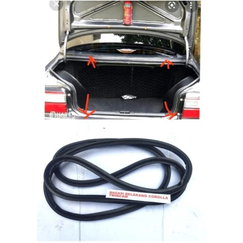 Karet Bagasi belakang mobil COROLLA TWINCAM