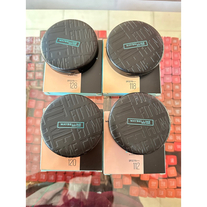 ORIGINAL Maybelline Fit Me Matte + Poreless Compact Powder Bedak