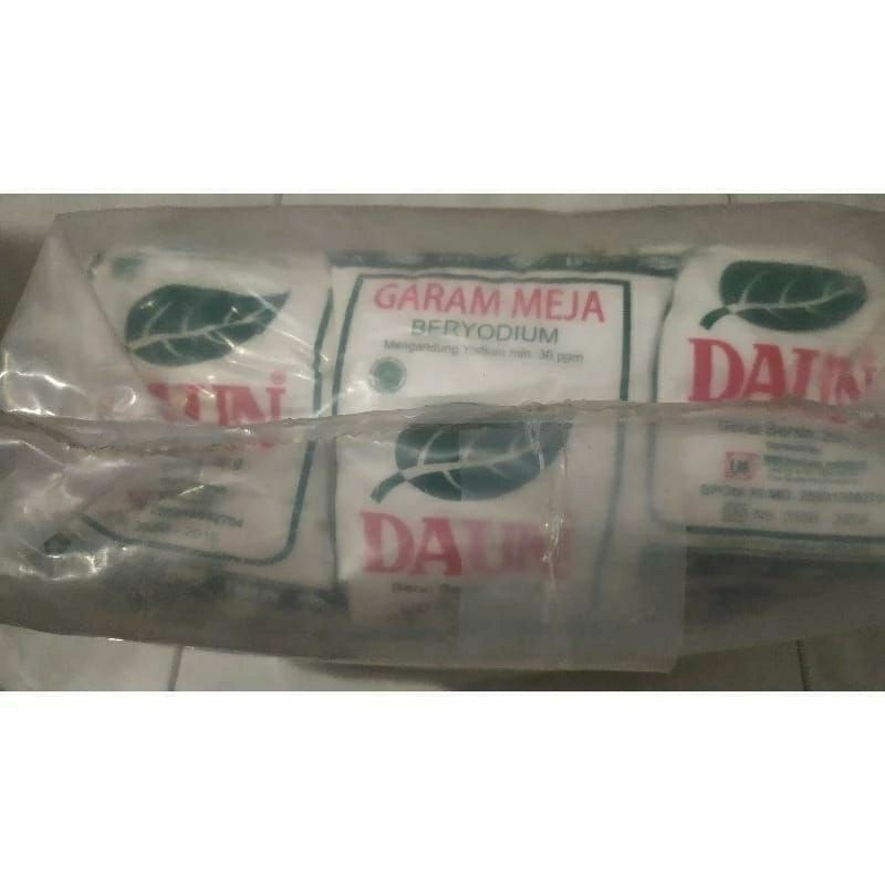 

Garam Meja Cap Daun 1 Ball Isi 40 Pcs