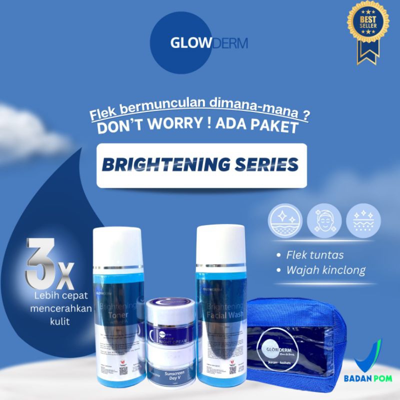 Paket Brightening Series Glowderm