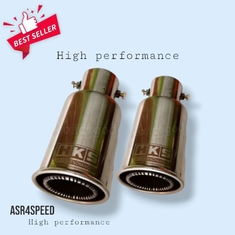 Knalpot hks jet bus suos sos sous tinggal baud full stainless untuk mobil Luxio / pickup / elf / l30