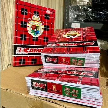 

buku BMC campus / alat" tulis/ buku tulis sekolah ukuran 50 lembar dan 36 lembar