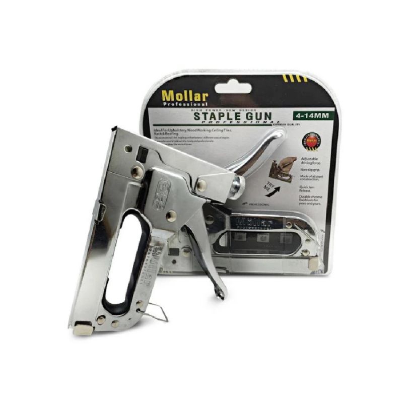 

Hekter Tembak Staples Jok Motor Kayu Steples Mollar Stapler Besar Setaples Kacip Necis Gun Tacker