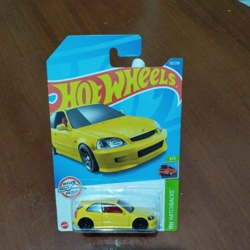 Hot Wheels 99 Honda Civic Type R (EK9)