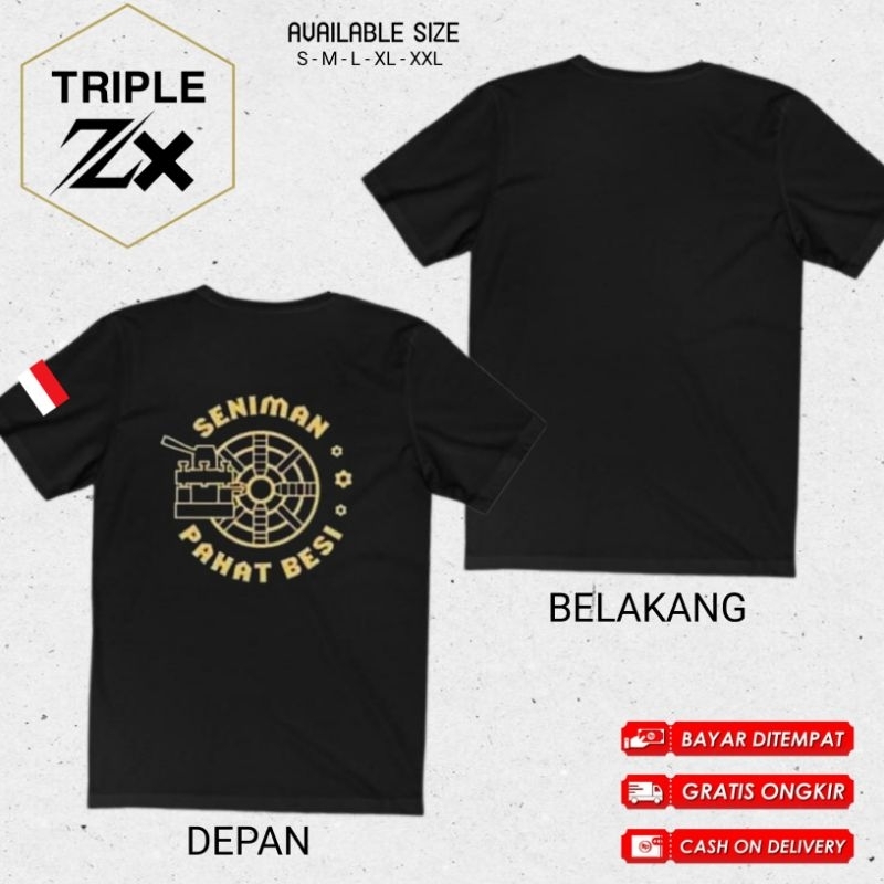 KAOS SENIMAN PAHAT BESI INDONESIA