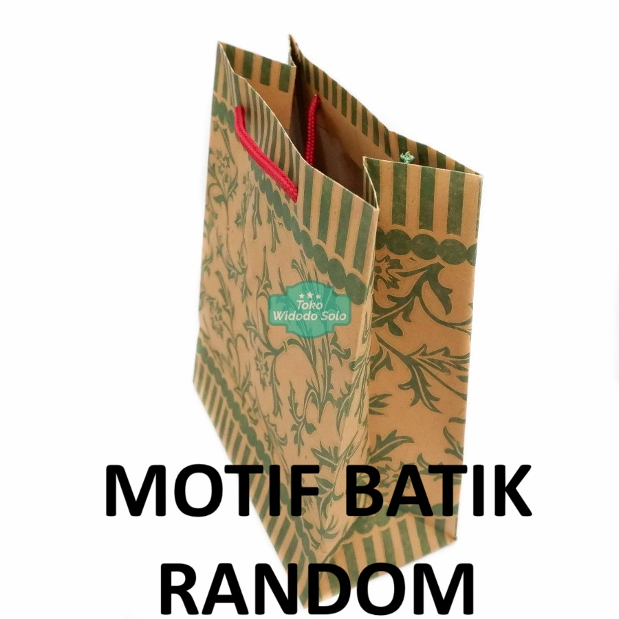 

1 BUAH Tas Kertas Batik 25x20x10cm Goodie Bag Shopping Paper Bag