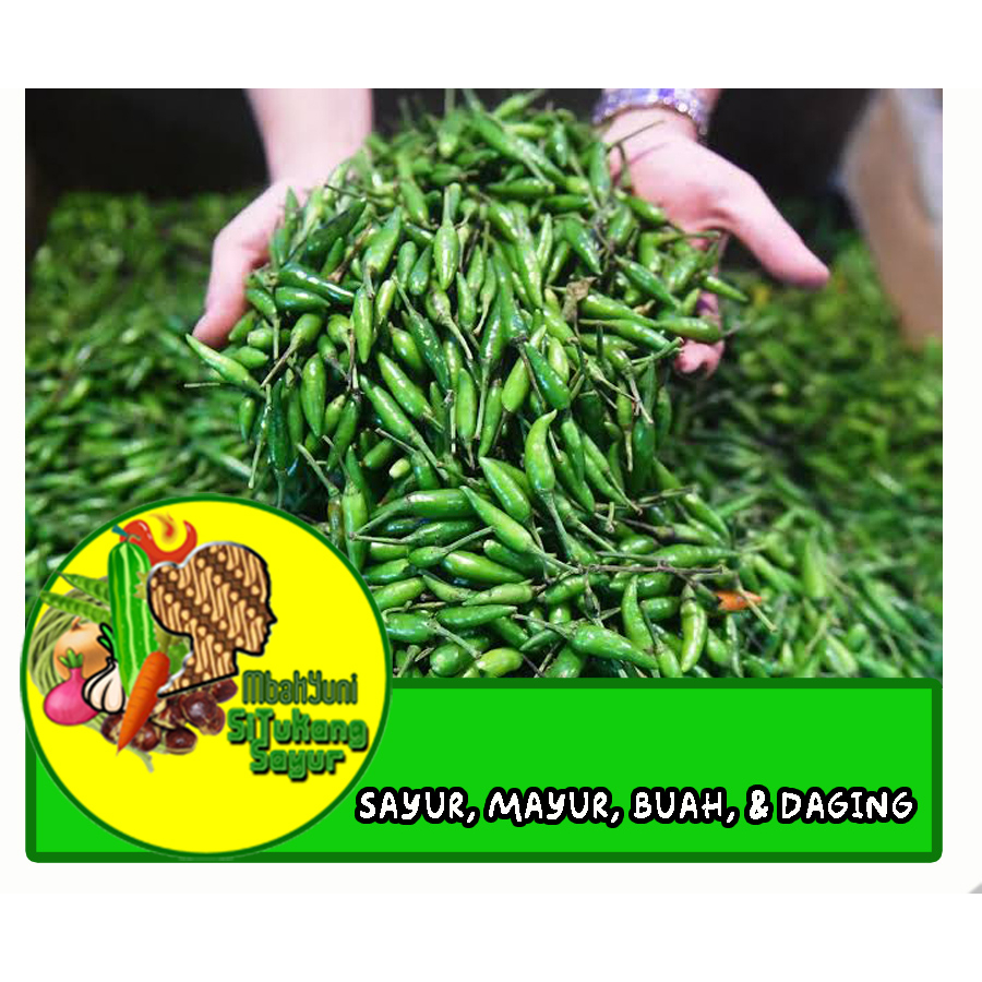 

Cabai Rawit Hijau 250gram