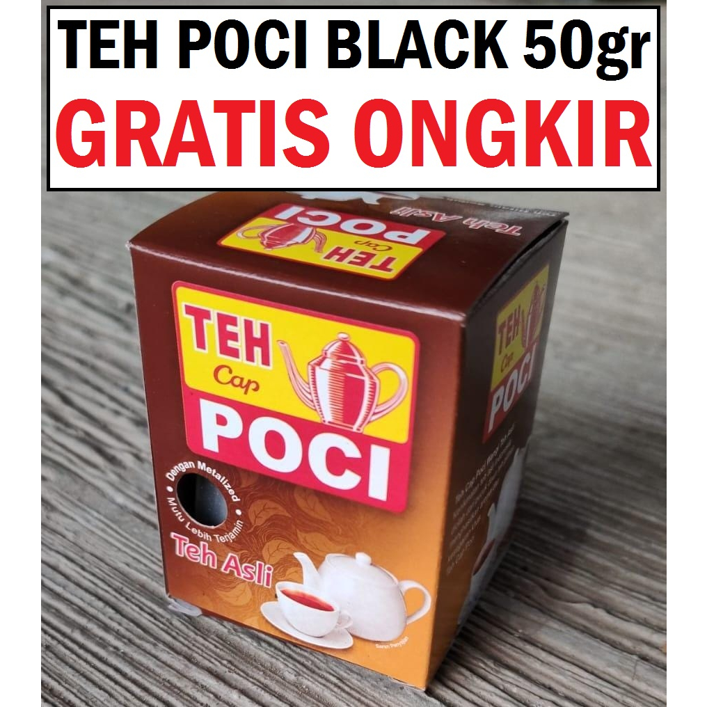 

rsk- teh poci black 50gr PCS teh tubruk poci hitam 50 gr