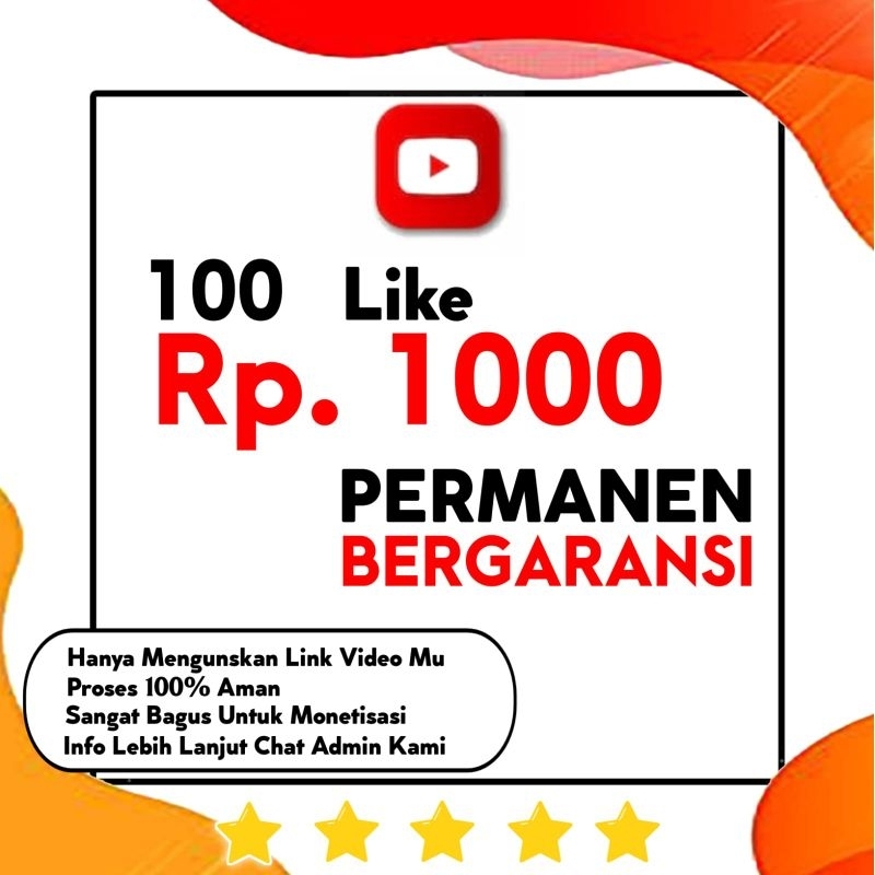 Like Youtube Instan Permanen Bergaransi