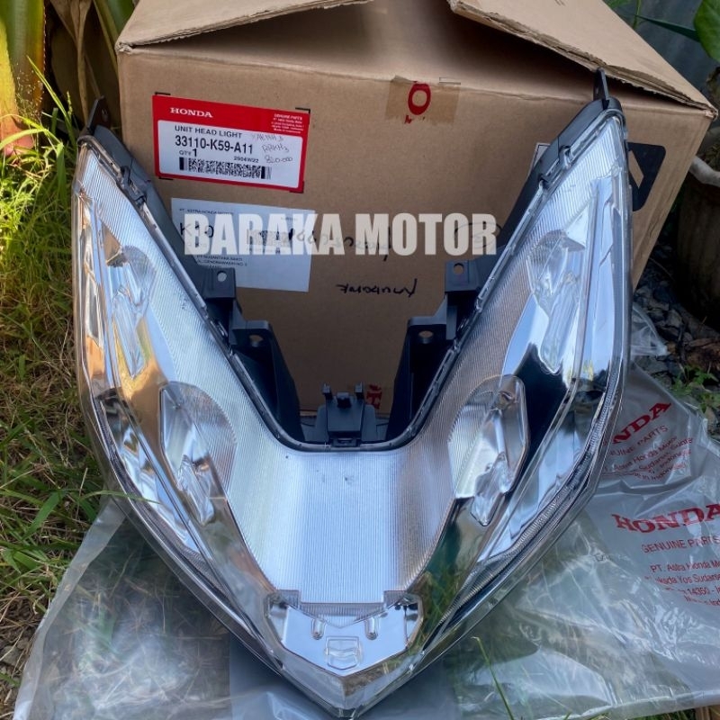 Reflektor Lampu Depan Honda Vario 125 eSP/ Vario 150 eSP Original AHM
