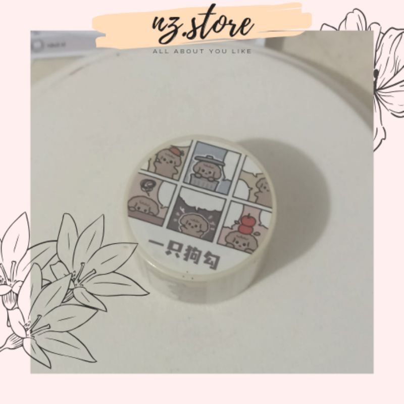 

[naza.id]Washi Tape Puppy Sticker