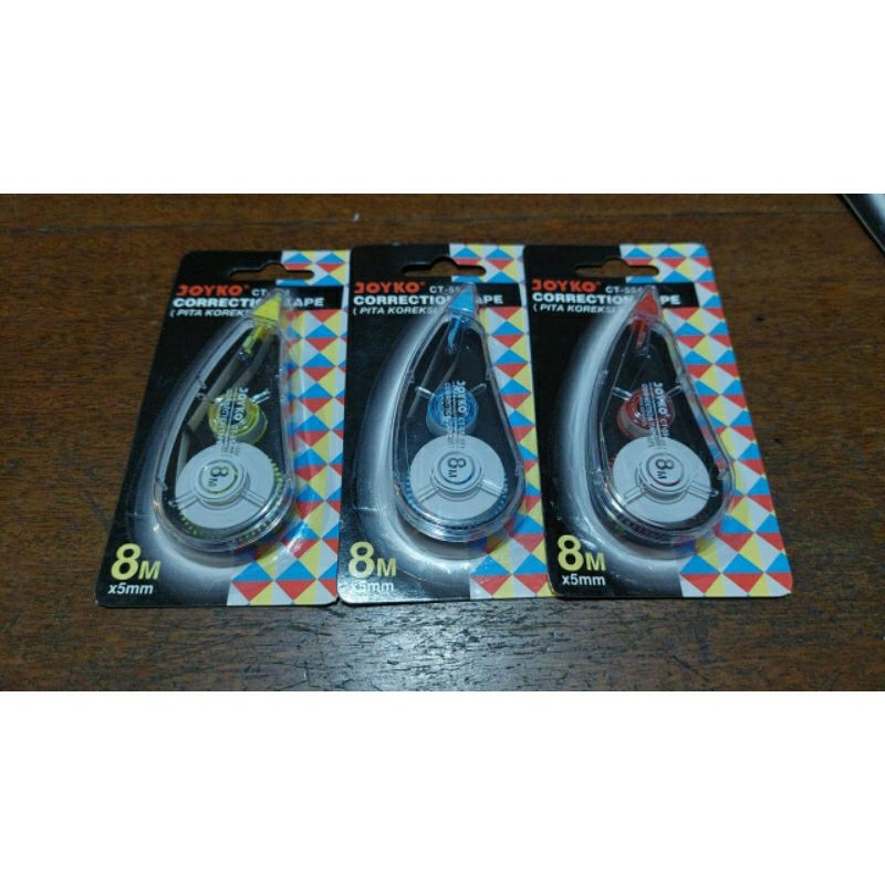 

[1 PCS] CORRECTION TAPE CT-554 JOYKO / PITA KOREKSI CT554 JOYKO 8MX5MM
