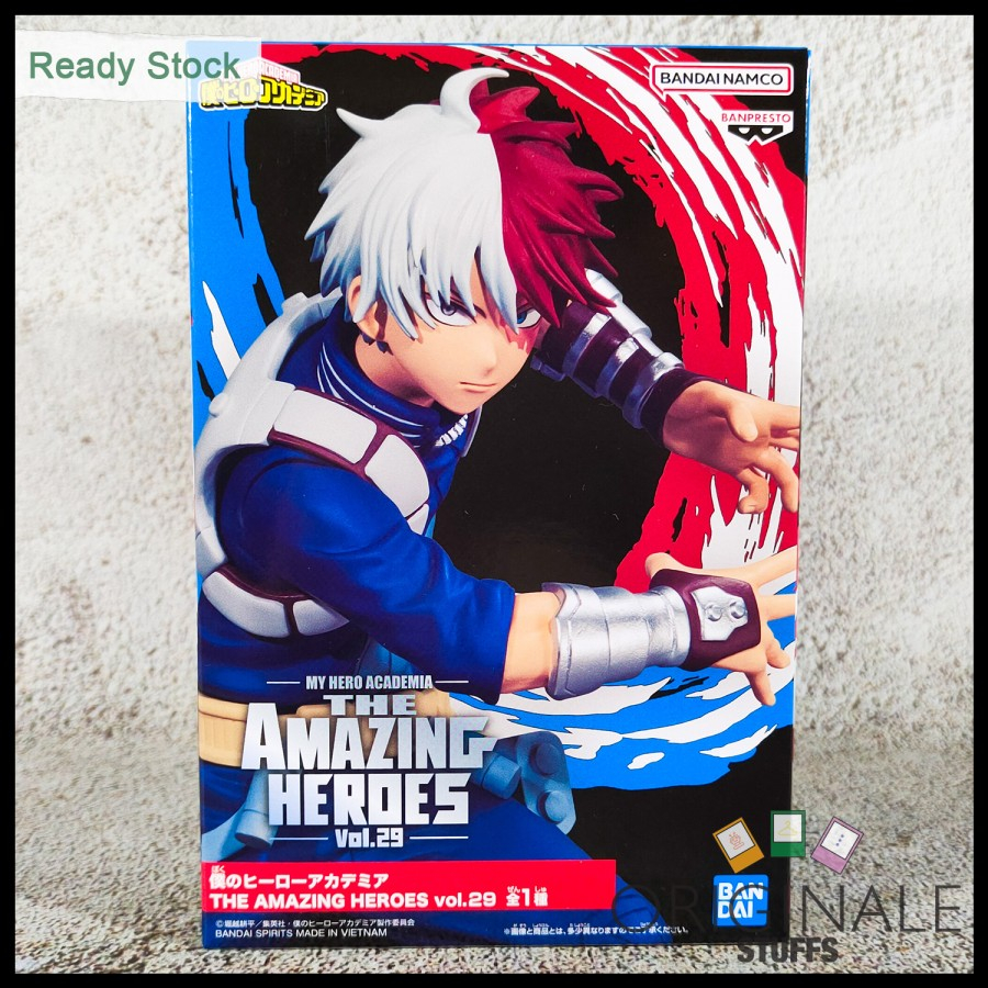 Banpresto Hero Academia Amazing Heroes 29 Todoroki Shoto Figure Japver