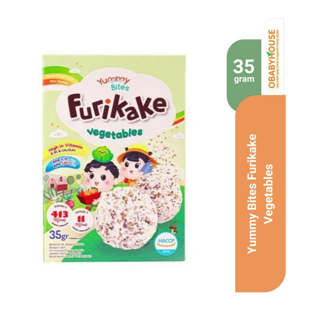 Yummy Bites Furikake Vegetables 35 gr